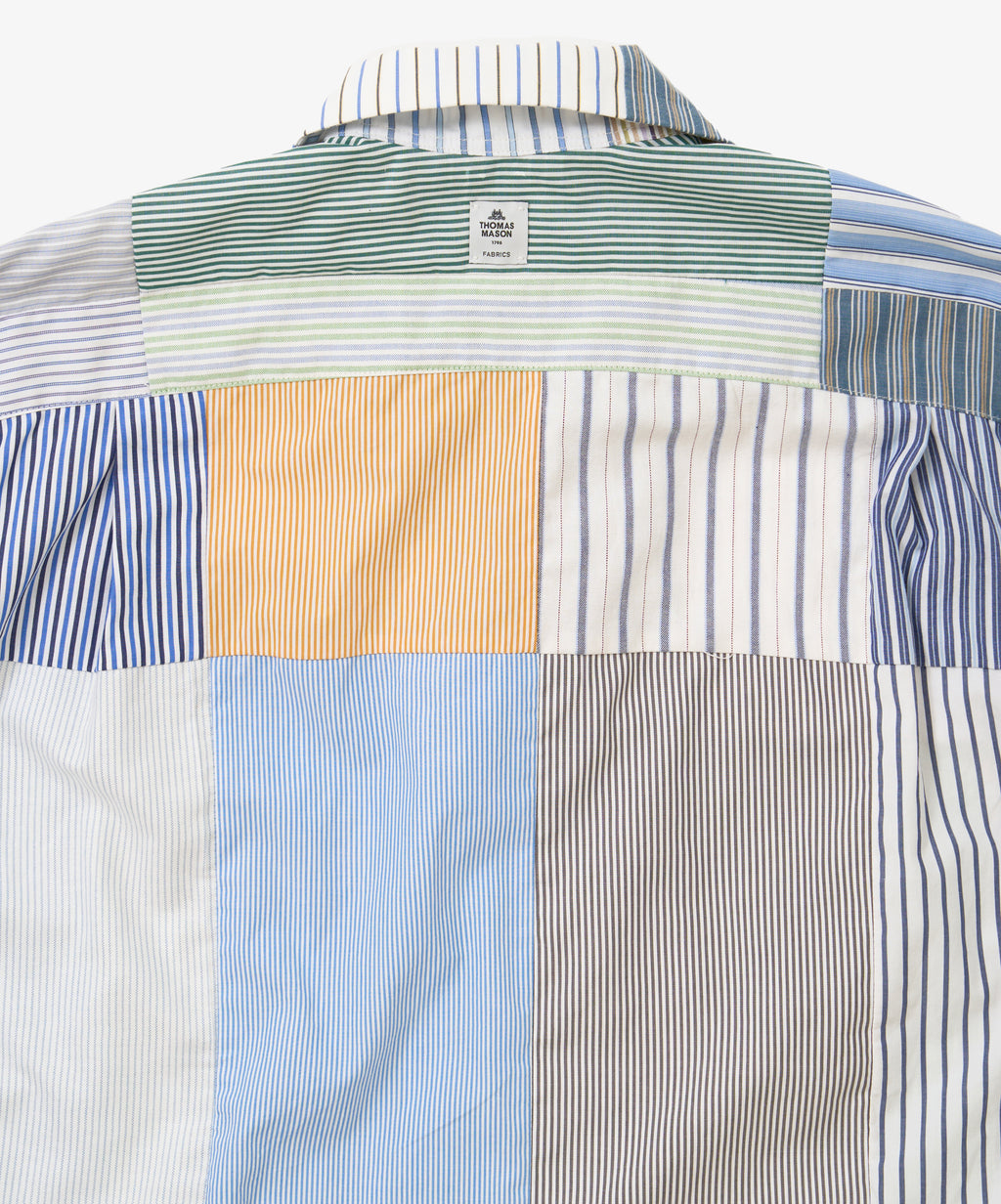 overshirt short sleeve stripe one