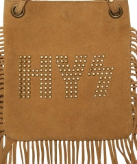 Logo Studs Fringe Mini Bag