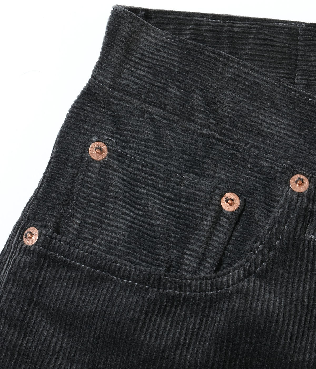 9W CORDUROY 5POCKET PANTS PIGMENT DYED