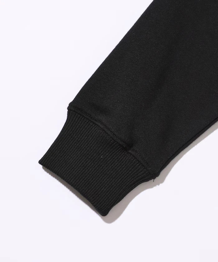 Organic Cotton Docking Frill Sweat / Relaxed Fit / Backed Sweat