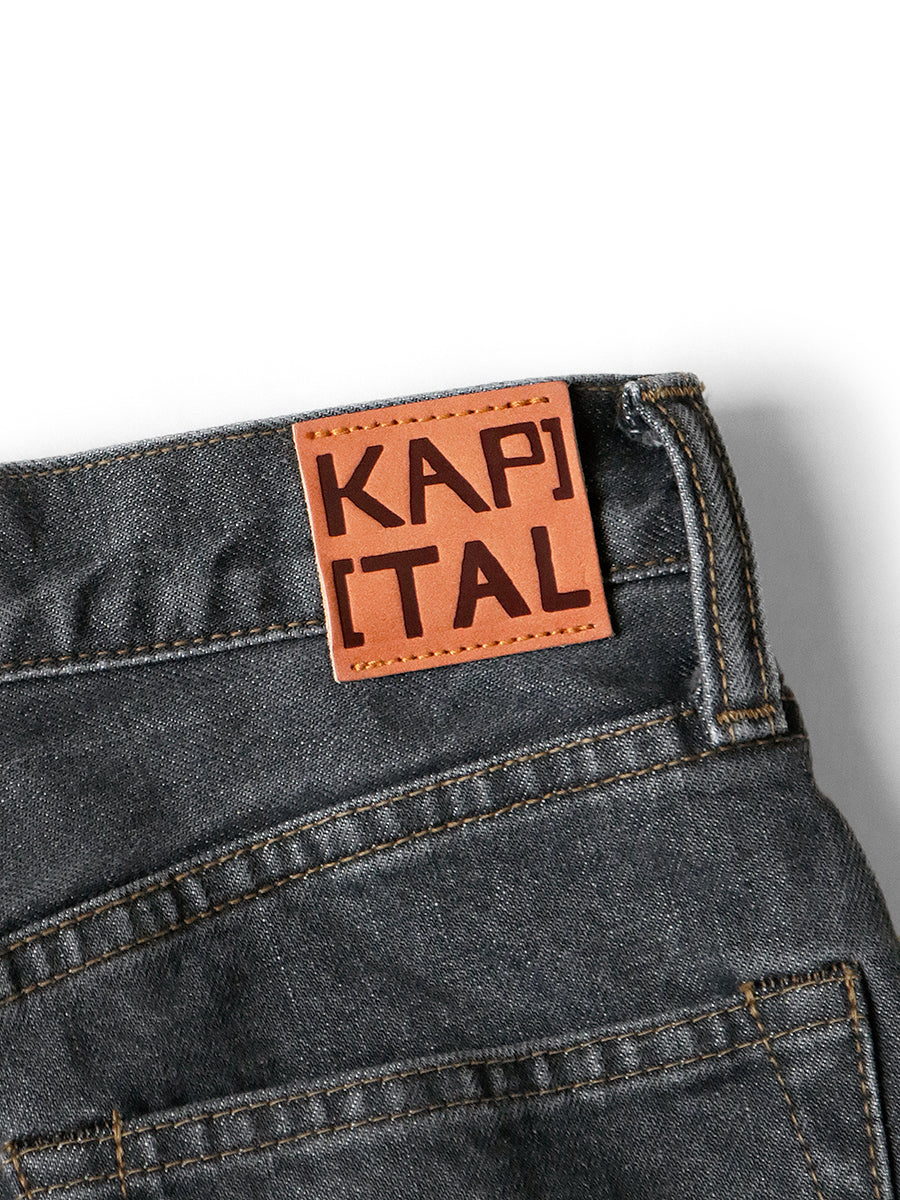 14oz Black Denim 5P CONEY Monroe