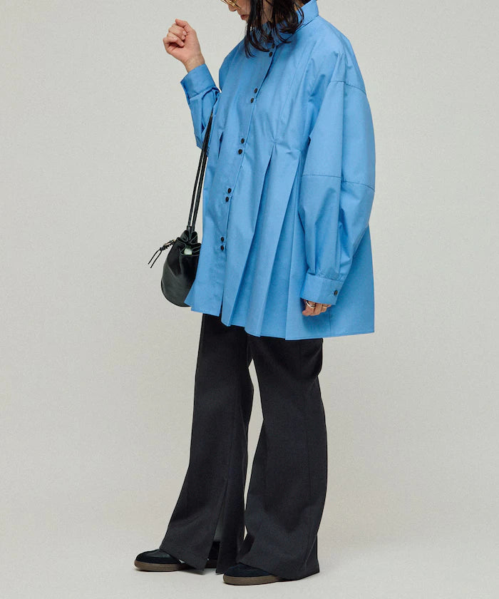 Box Stack Balloon Sleeve Long Sleeve Shirt