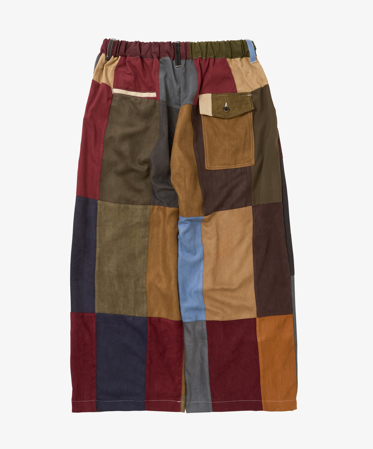 hakama pants faux suede three