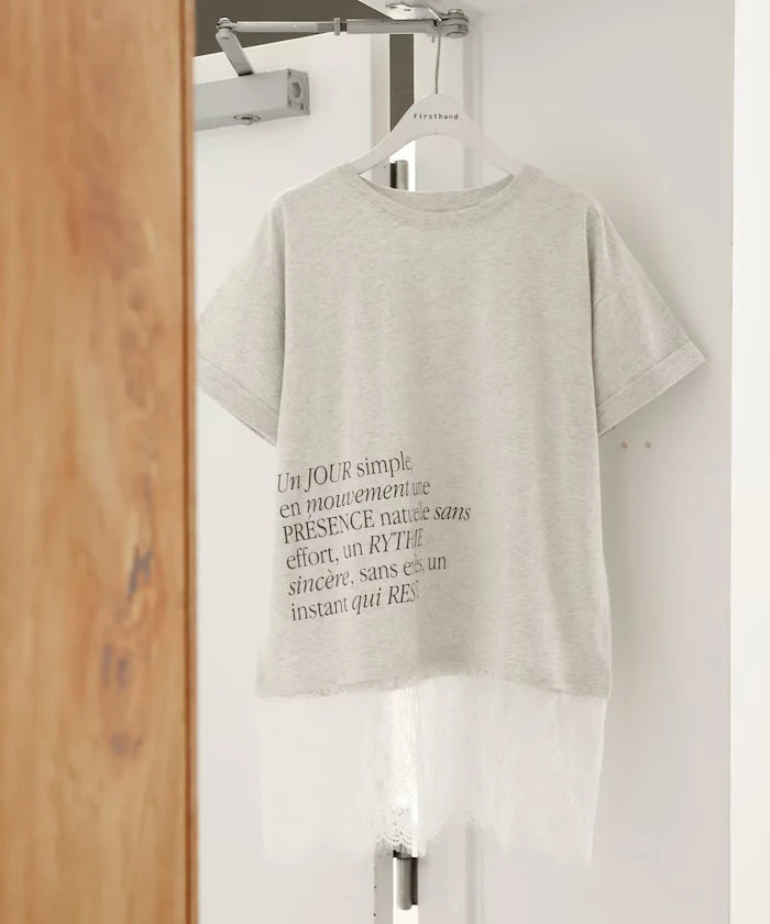 Lacedocking Print T-Shirt 【Limited Edition】