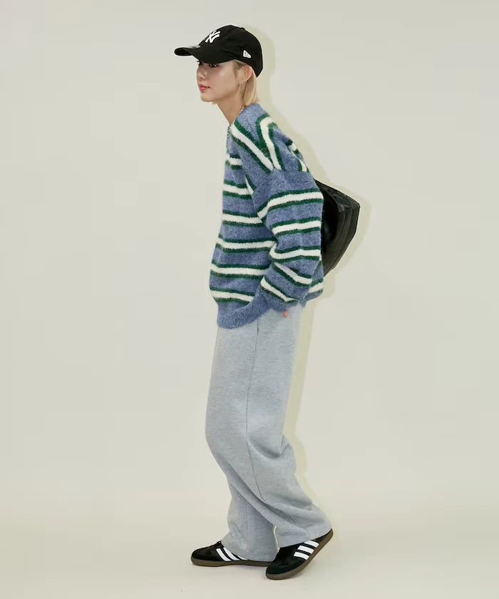 Brushed Back Sweat Curve Pants Limited Edition