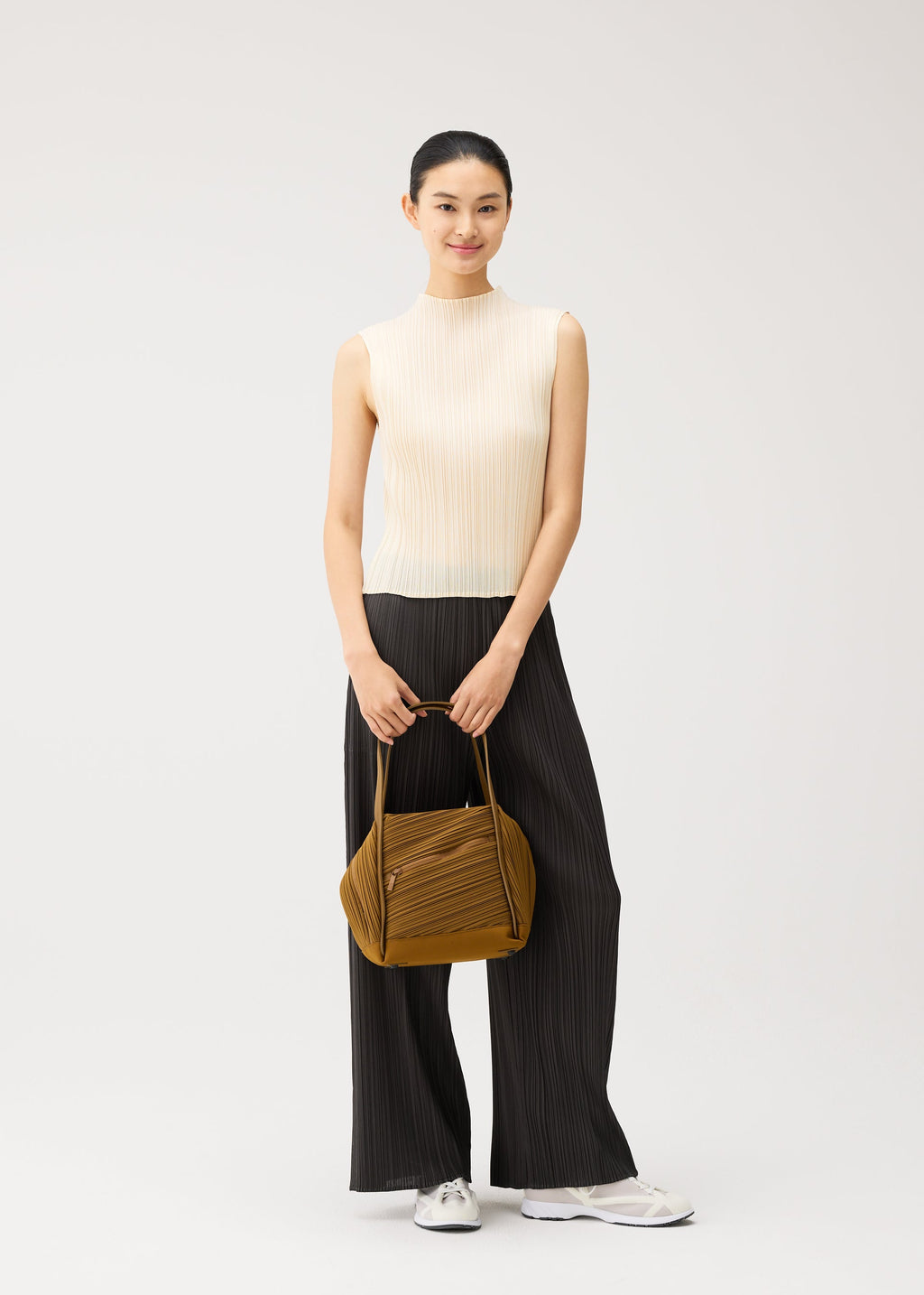 Bias Pleats Bag