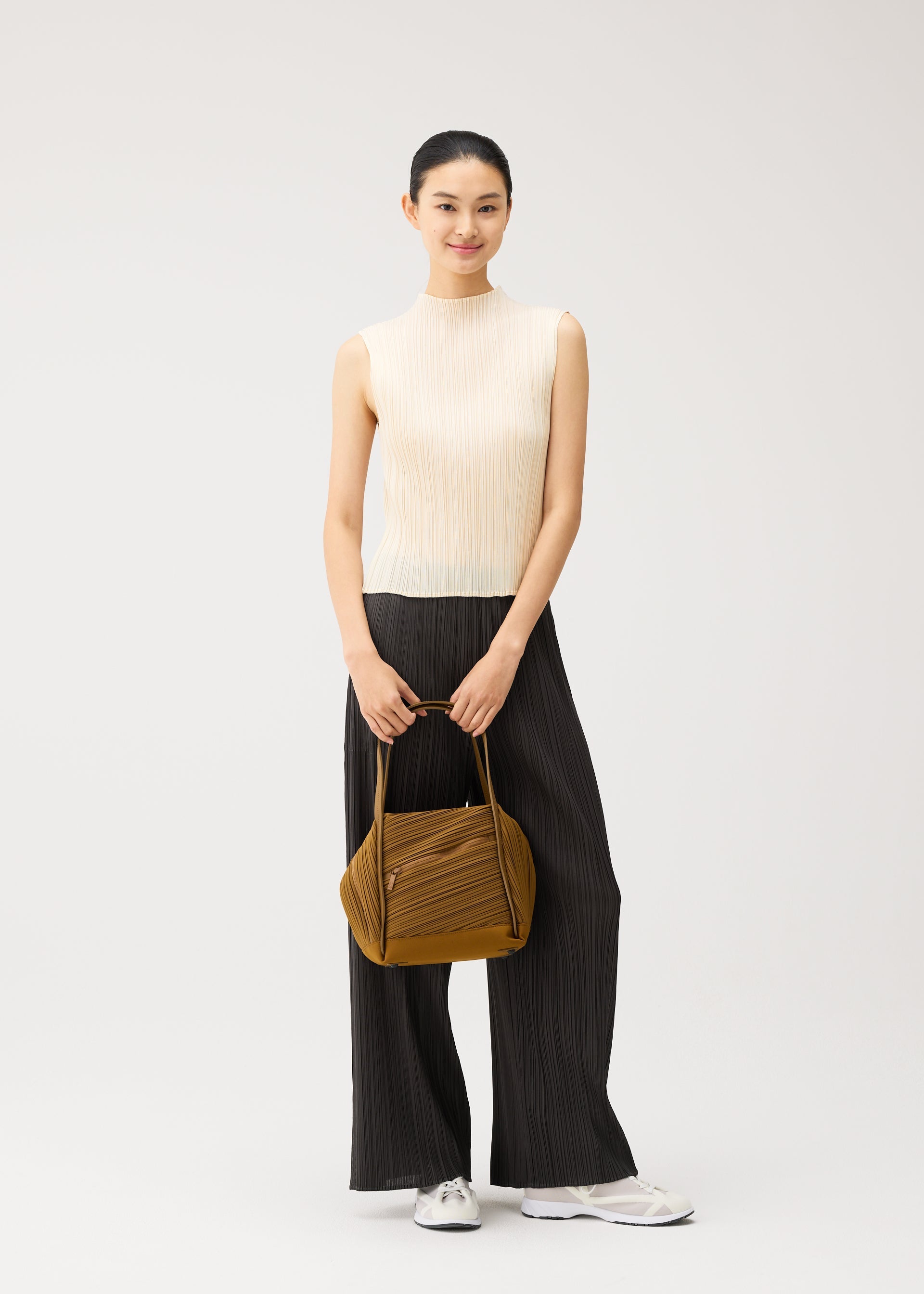 Bias Pleats Bag