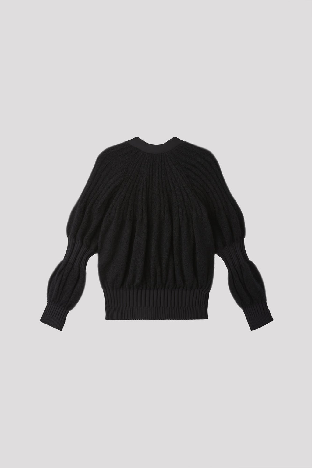 FLUTED MOHAIR CARDIGAN