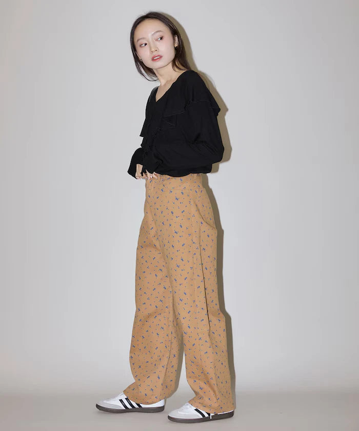 Collar Frill Ribbed Cut Sew Limited Edition