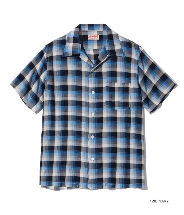 RAYON CHECK OPEN SHIRT
