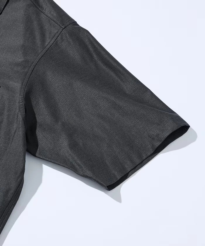 Open Collar Short Sleeve Shirt & Easy Shorts Travel Setup Fabric by SOLOTEX(R)
