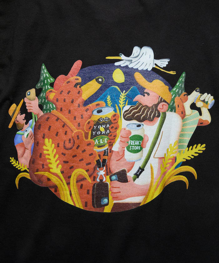 YONAYONA ALE×FREAK'S STORE TEE
