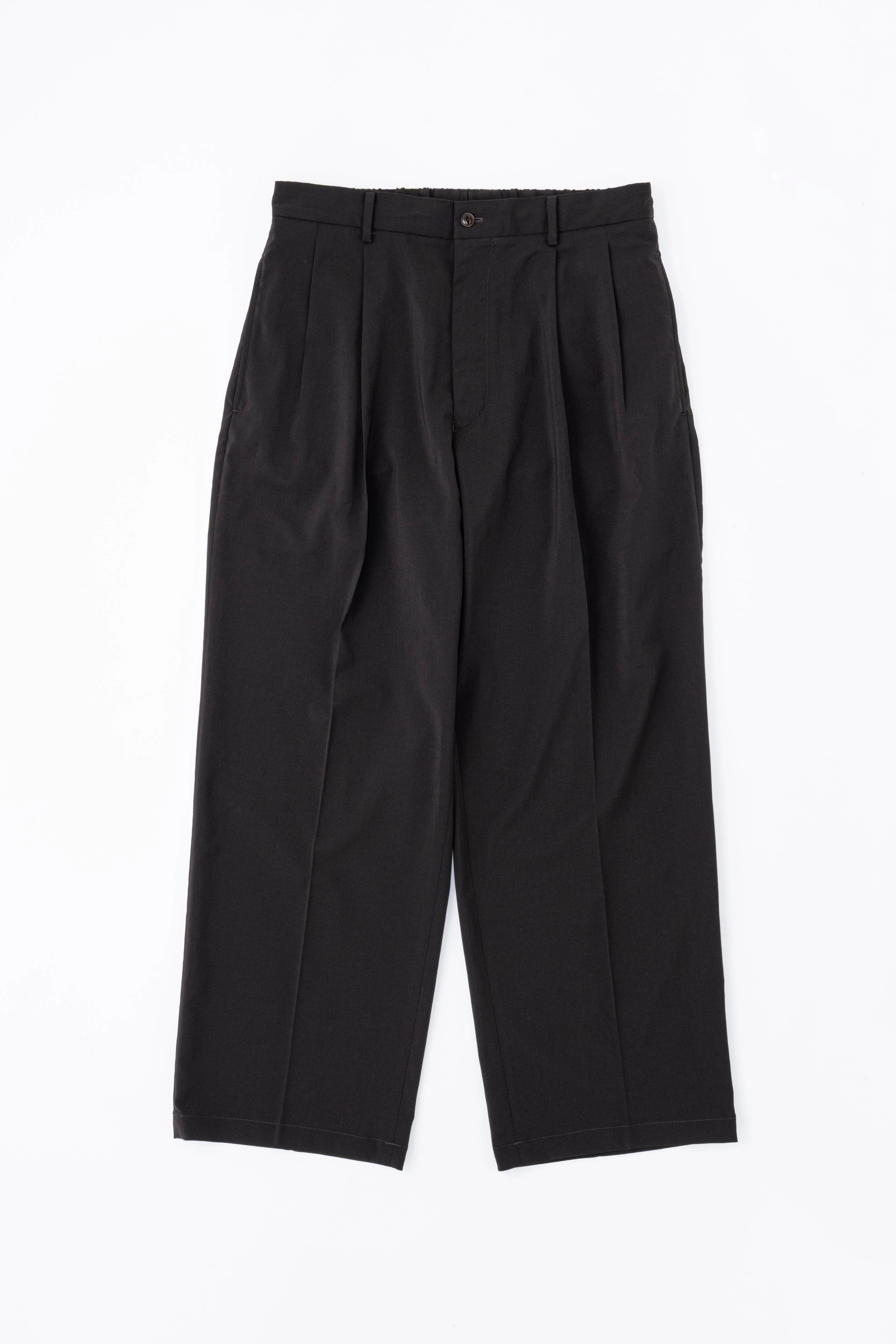 DOUBLE PLEATED TROUSERS