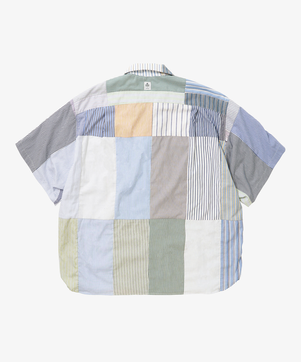 overshirt short sleeve stripe one