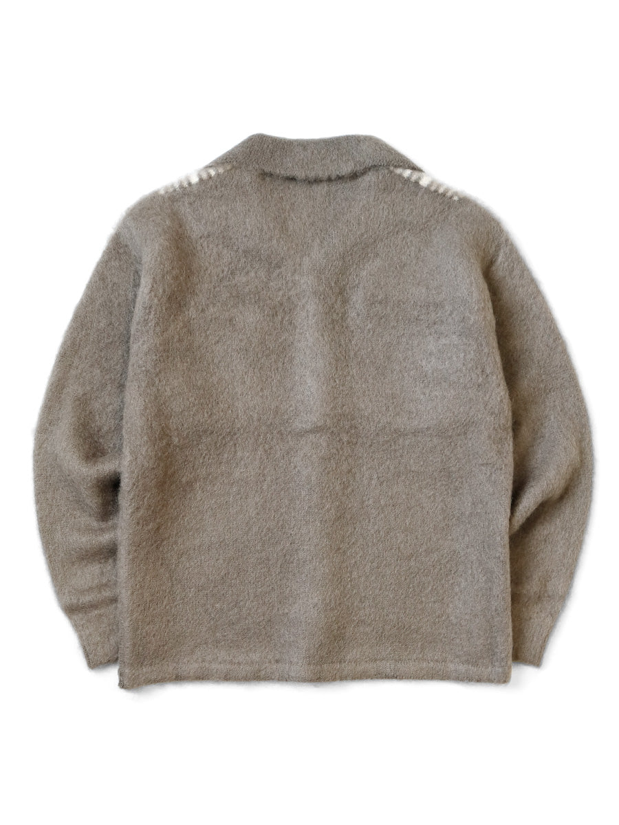 7G Mohair Knit Board Shirt