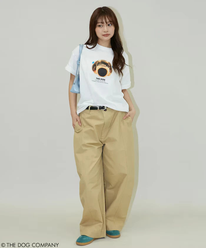 THE DOG / Plush Toy Art T-Shirt Limited Edition