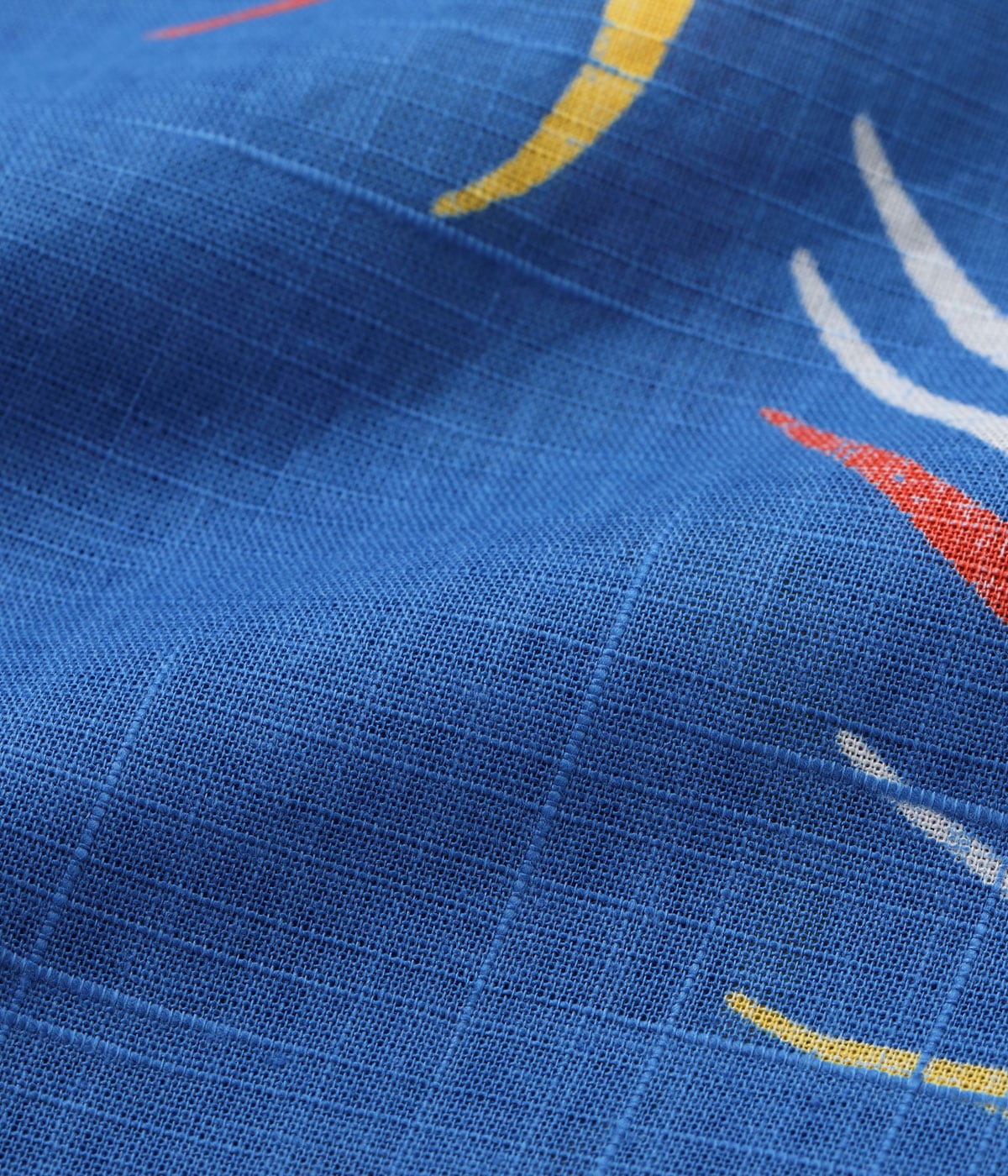 Cotton Linen Slubyarn Hawaiian Shirt “Hawaiian Paddle”