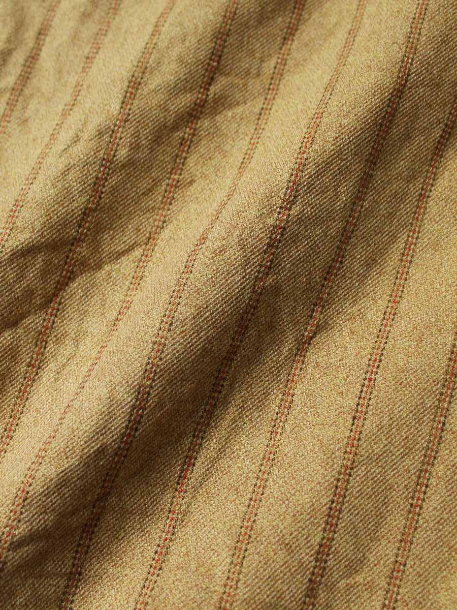 Cotton Linen Gibson Stripe IVY Short Pants