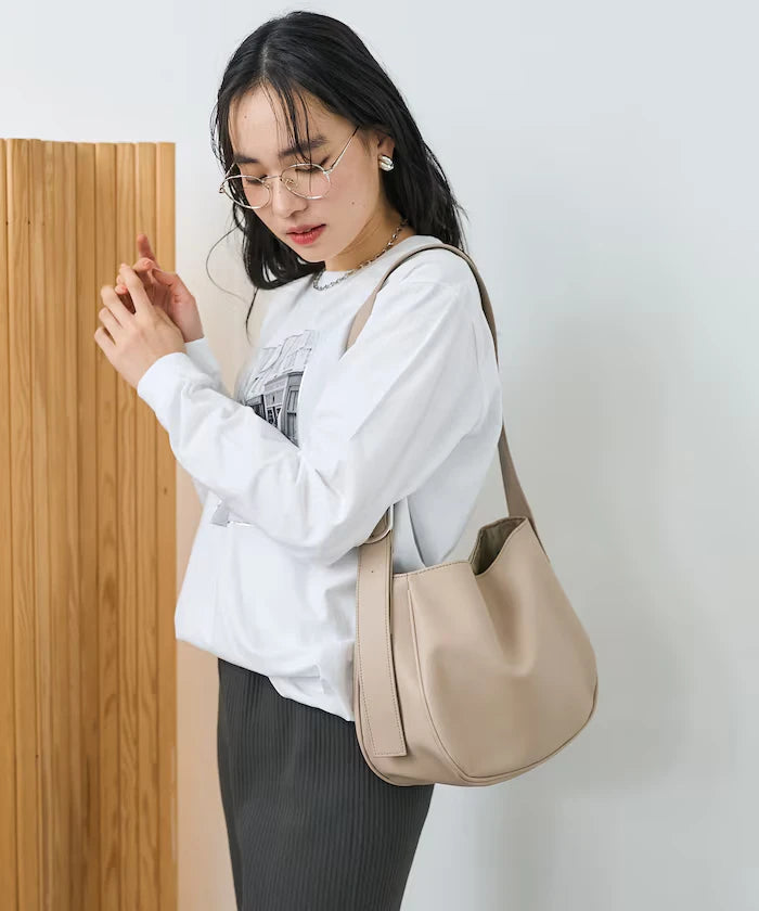 <New color added> Belt shoulder 2WAY bag