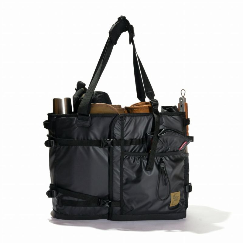 NYLON POLYCARBONATE MULTI CAMPING TOTE/KHAKI