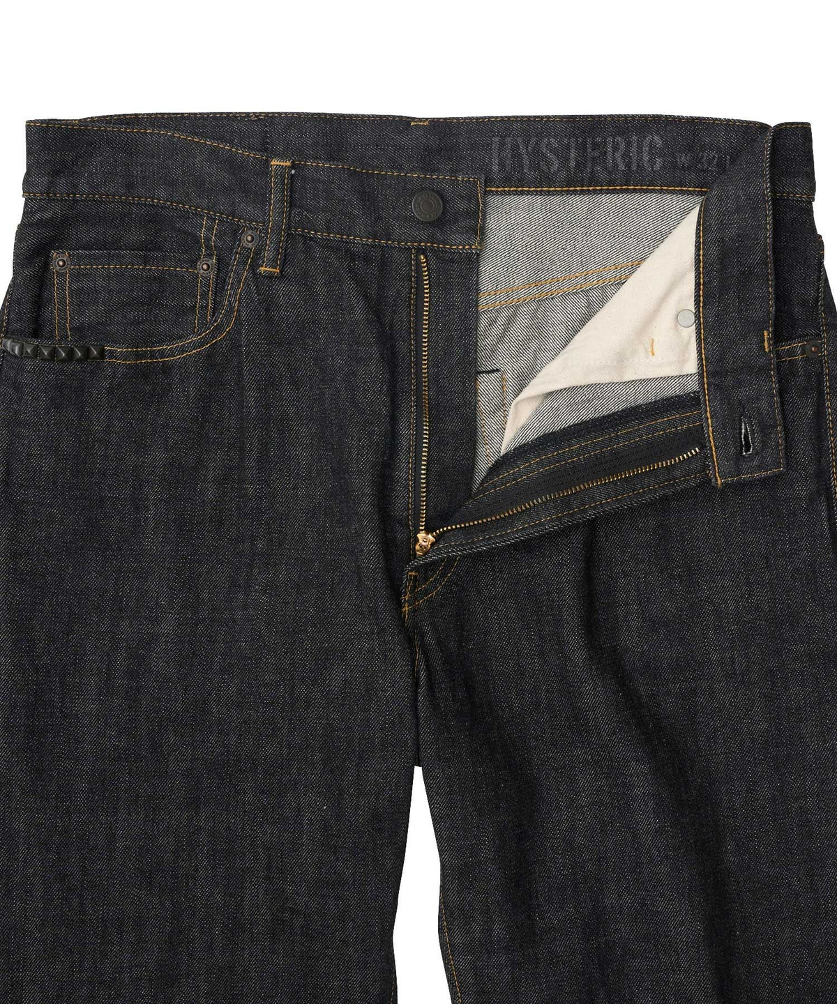 Straight Denim Pants