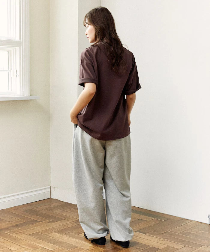 <Functional Material> Shime Bright Dog Print T-shirt Limited Edition
