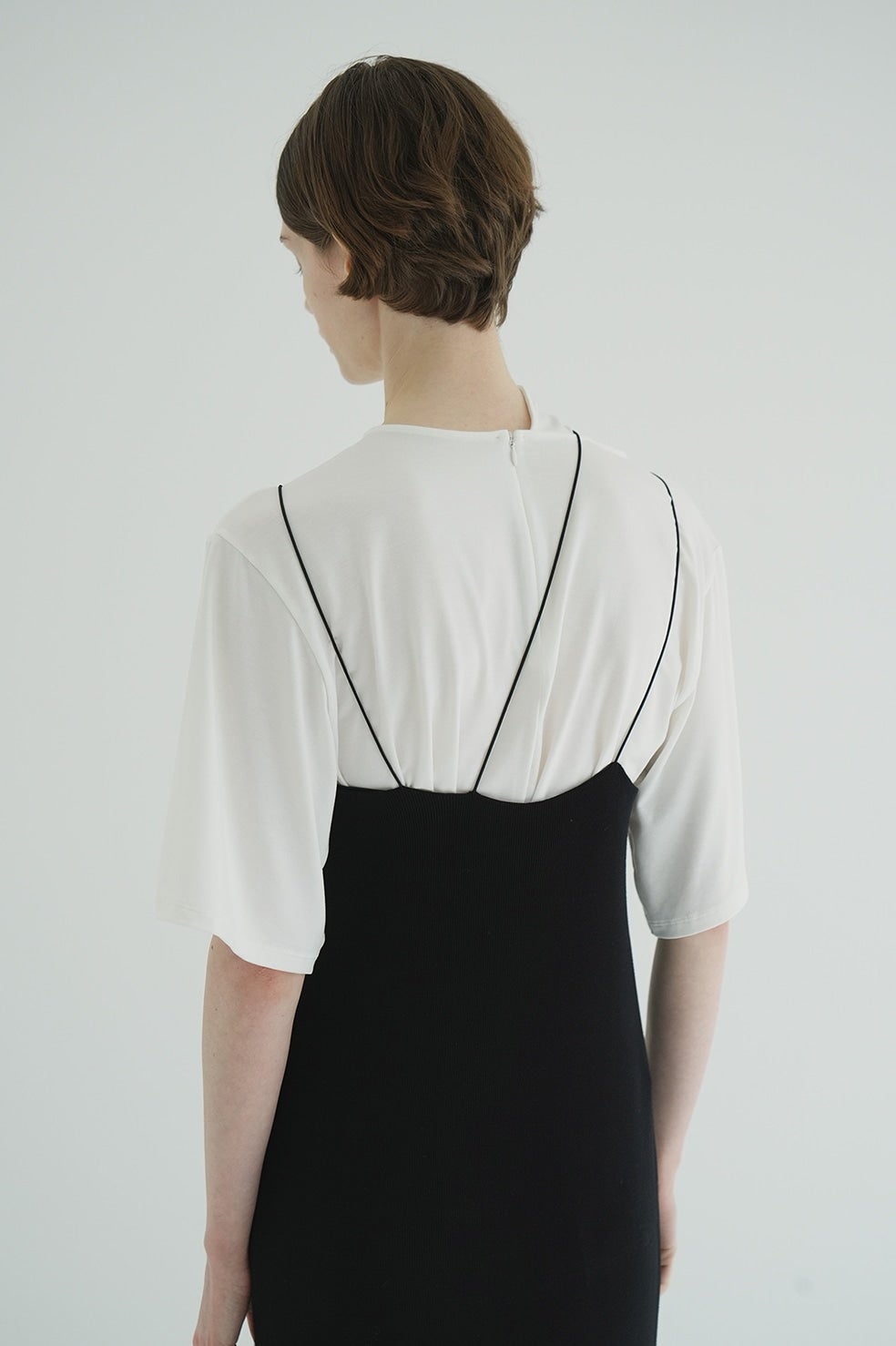 THIN CODE TIGHT RIB SKIRT