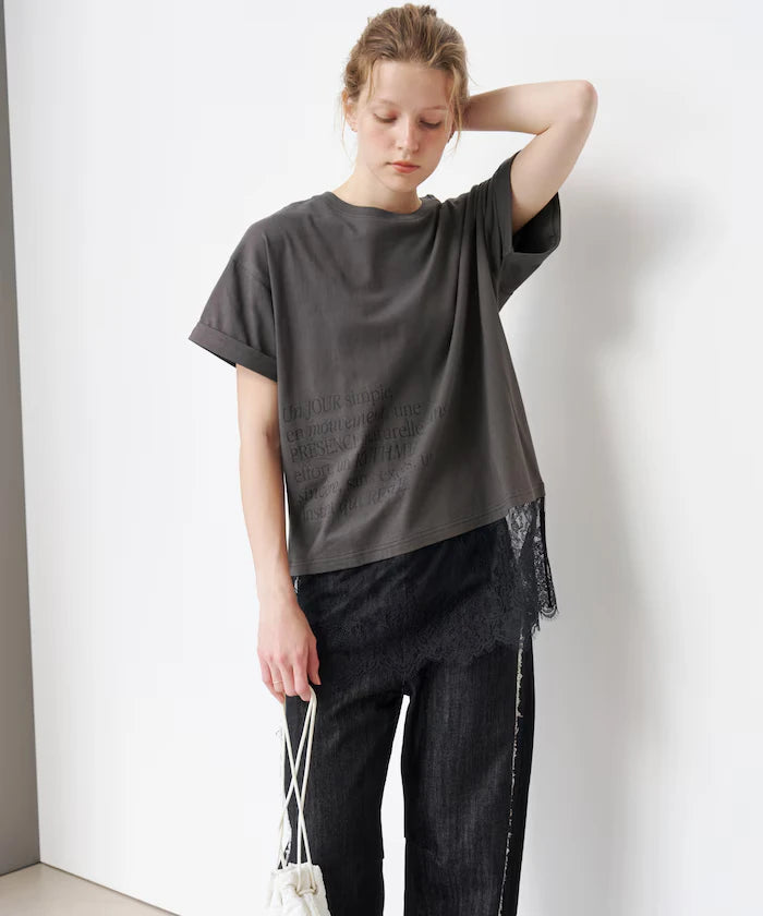 Lacedocking Print T-Shirt 【Limited Edition】
