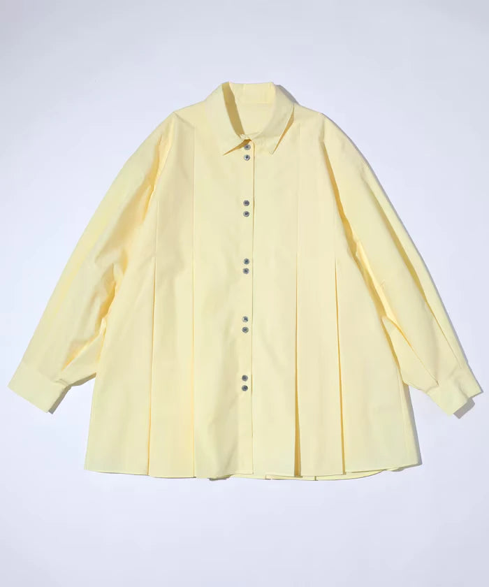 Box Stacked Balloon Sleeve Long Sleeve Shirt