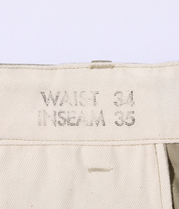 BUZZ RICKSON’S ORIGINAL SPEC. CHINOS (ONE WASH)