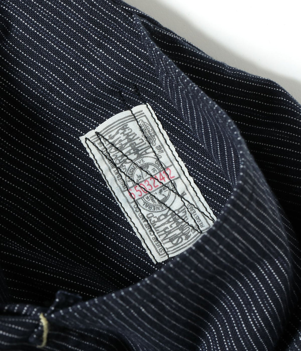FICTION ROMANCE 8oz. INDIGO STRIPE WORK PANTS