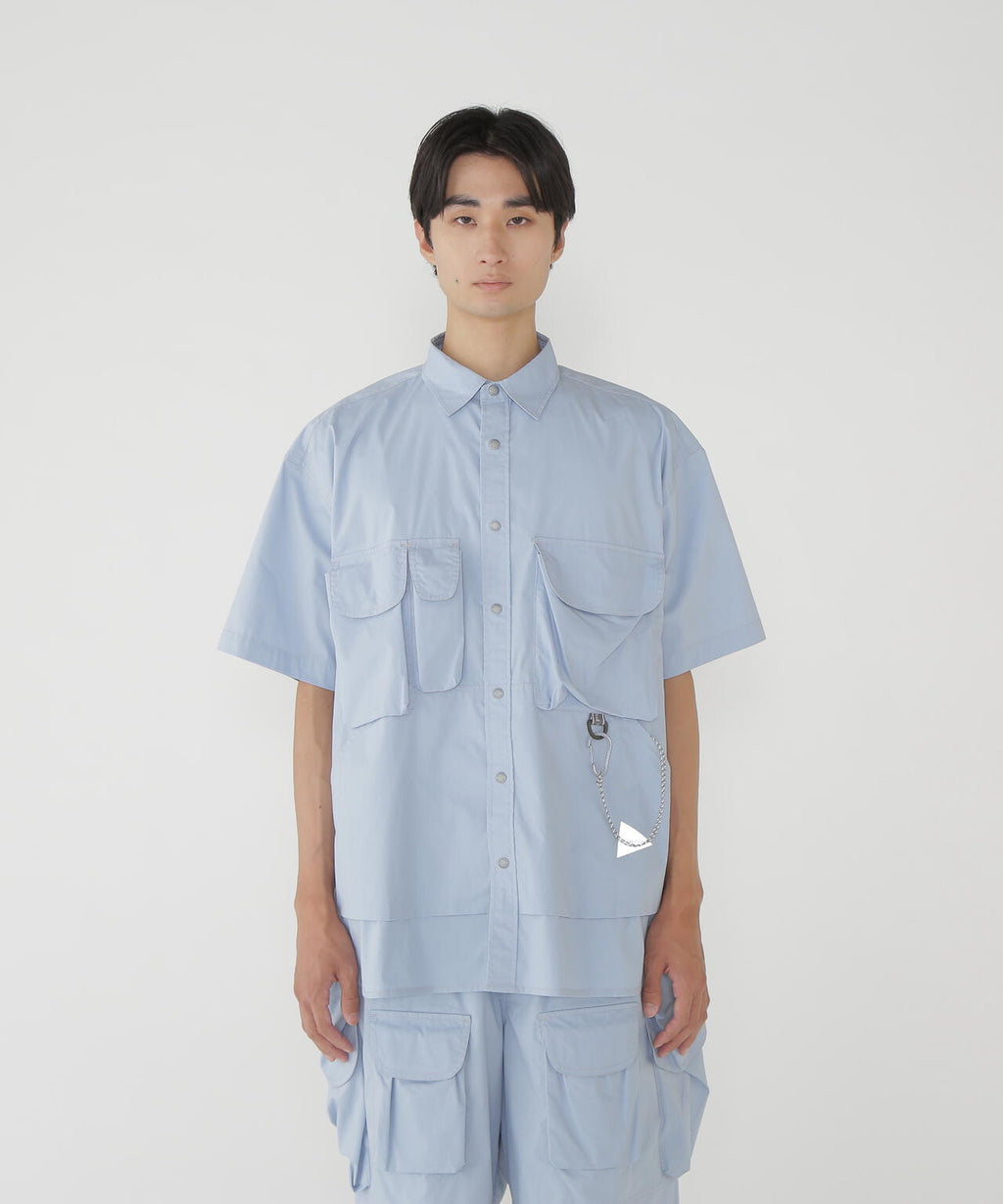 multi pocket SS shirt (M)