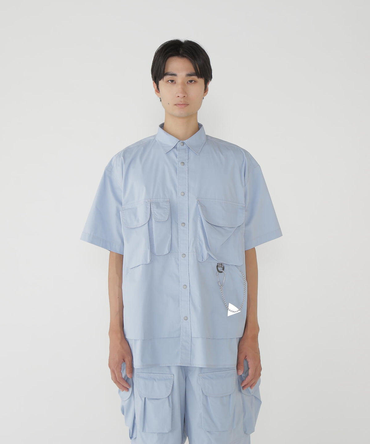 multi pocket SS shirt (M)