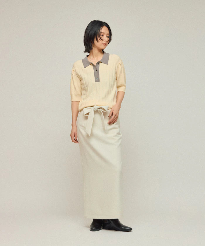 Double Cross Tight Skirt