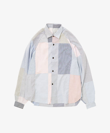 short light coat oxford stripe seven