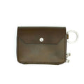 OILED ANTIQUE LEATHER SHORT WALLET/CHOCO