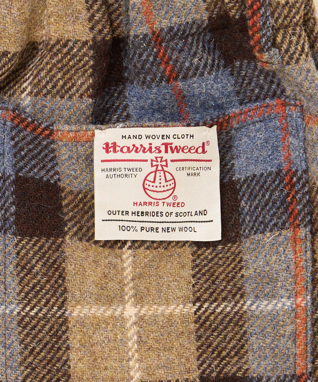 circular pants plaid harris tweed