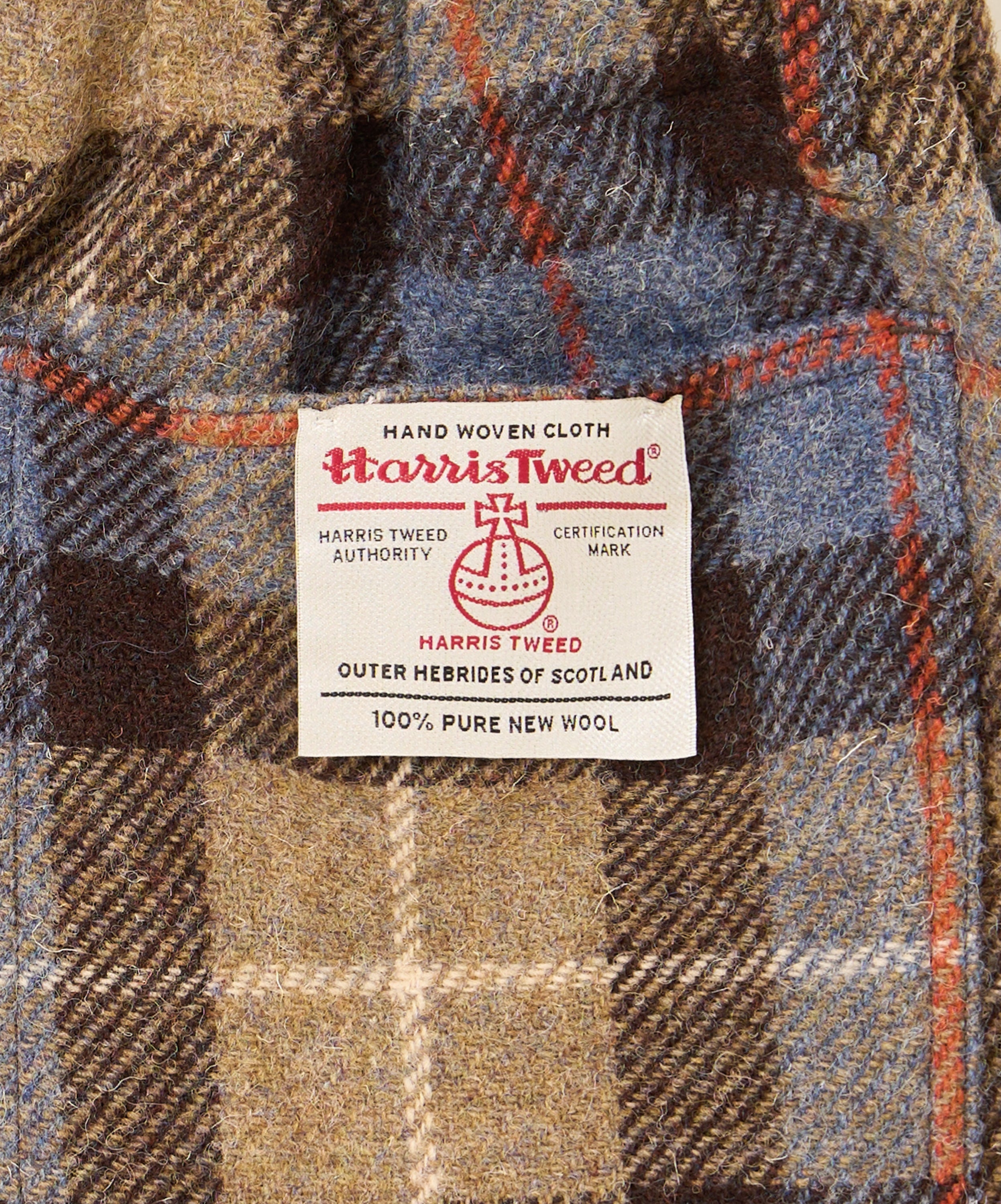 circular pants plaid harris tweed