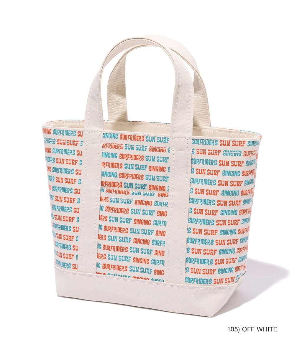 COTTON CANVAS TOTE BAG “SUNSURF LOGO” (SMALL)