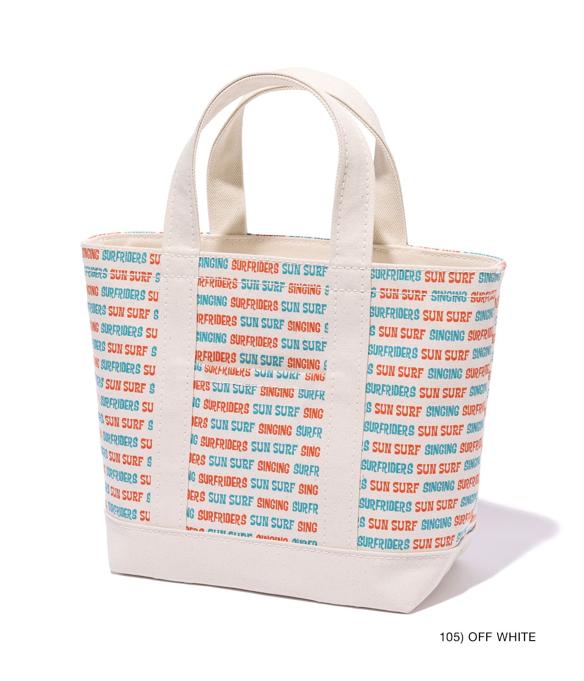 COTTON CANVAS TOTE BAG “SUNSURF LOGO” (SMALL)