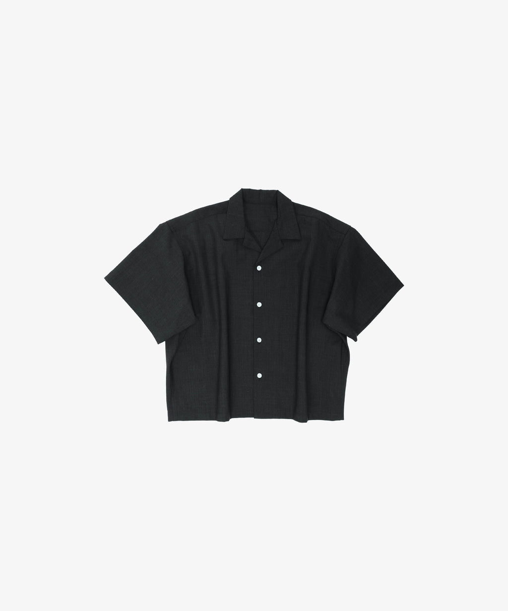 kids overshirt short sleeve anthracite