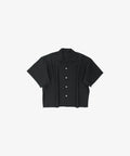 kids overshirt short sleeve anthracite