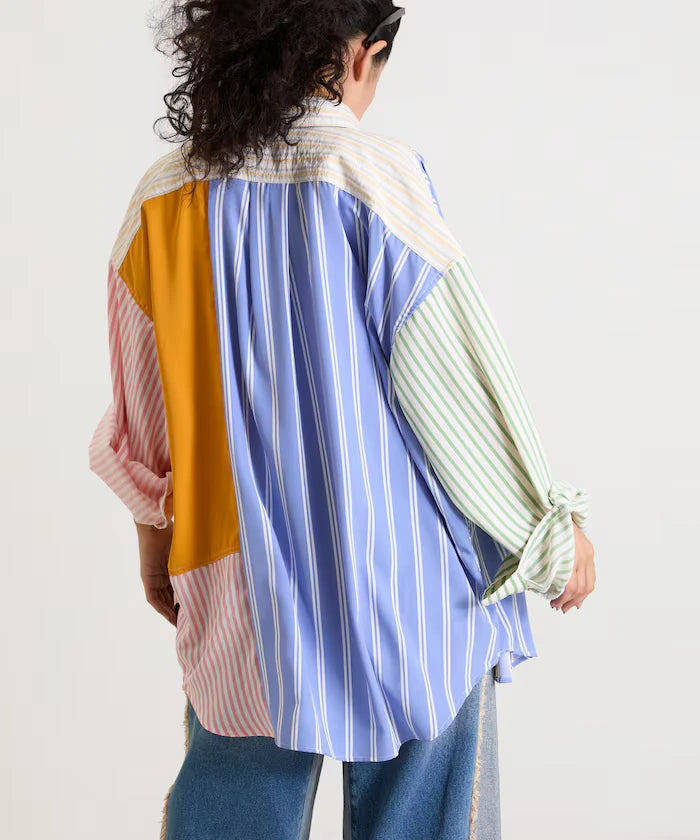 Patchwork Big Shirt