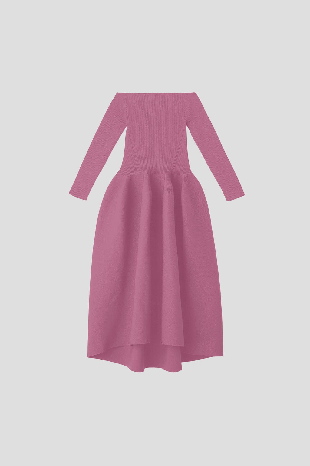 POTTERY HS OFF SHOULDER LONG SLEEVE DRESS
