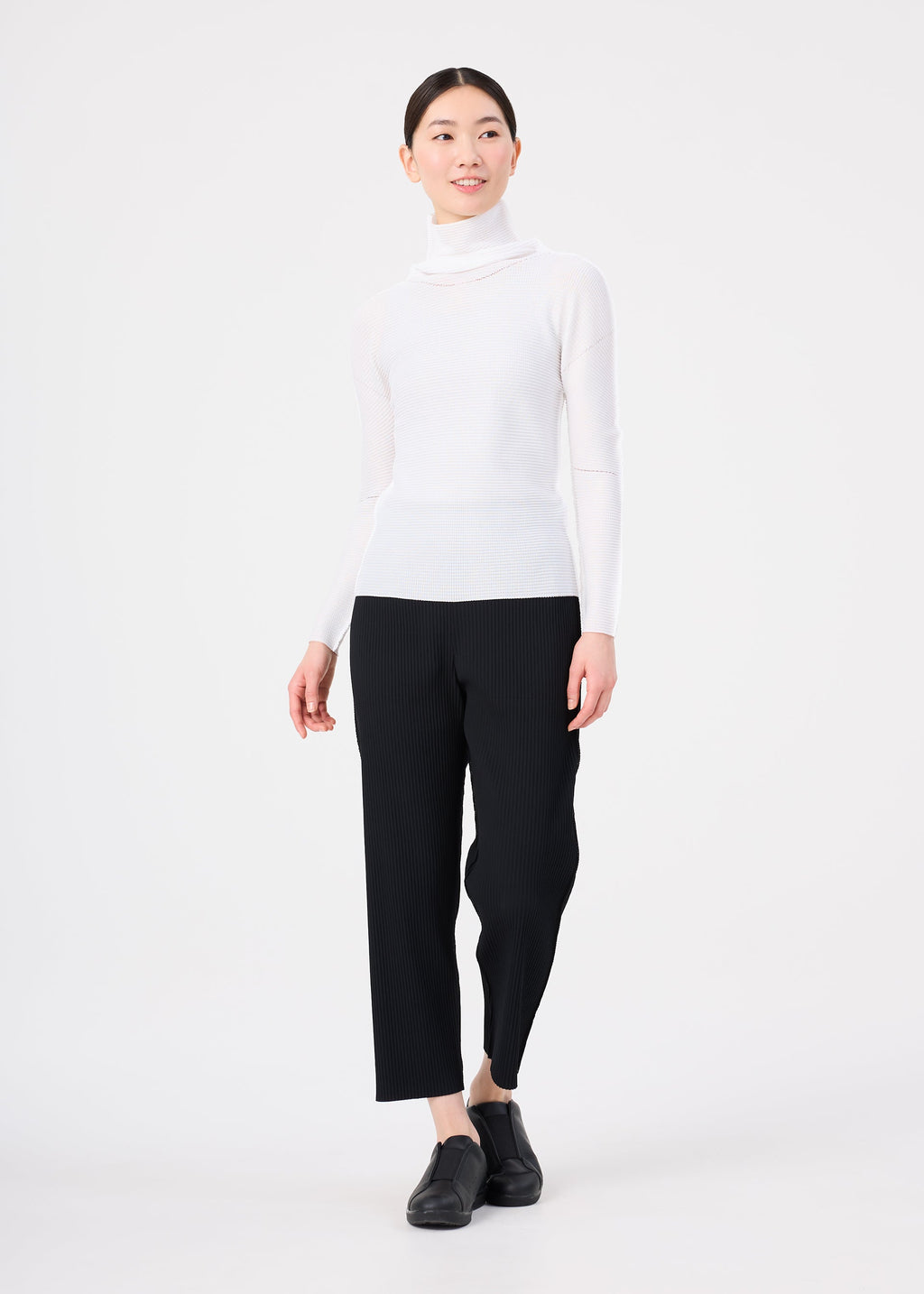 Knit Stretch Pleats