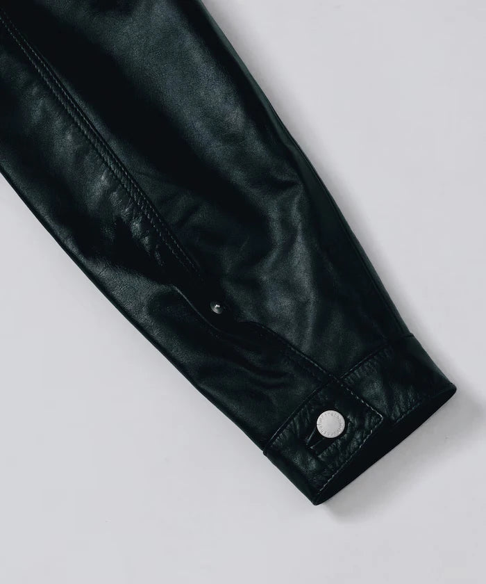 Leather Jacket TYPE-1 / Water-Repellent Leather / Cowhide