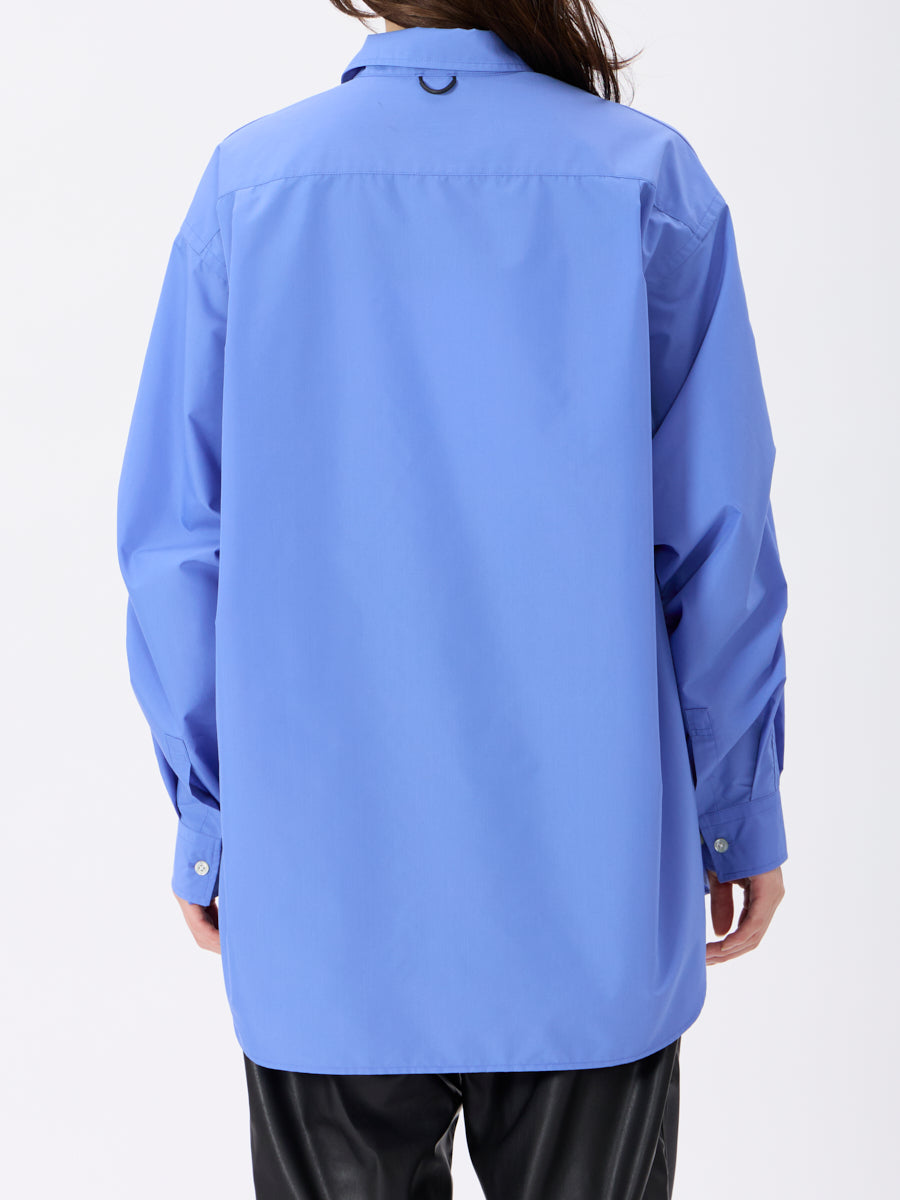 W's TECH REGULAR COLLAR SHIRT L/S SOLID