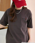 "HELLO KITTY" ID Photo style back print T-shirt limited edition