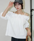 Frill Off-Shoulder Blouse Limited Edition