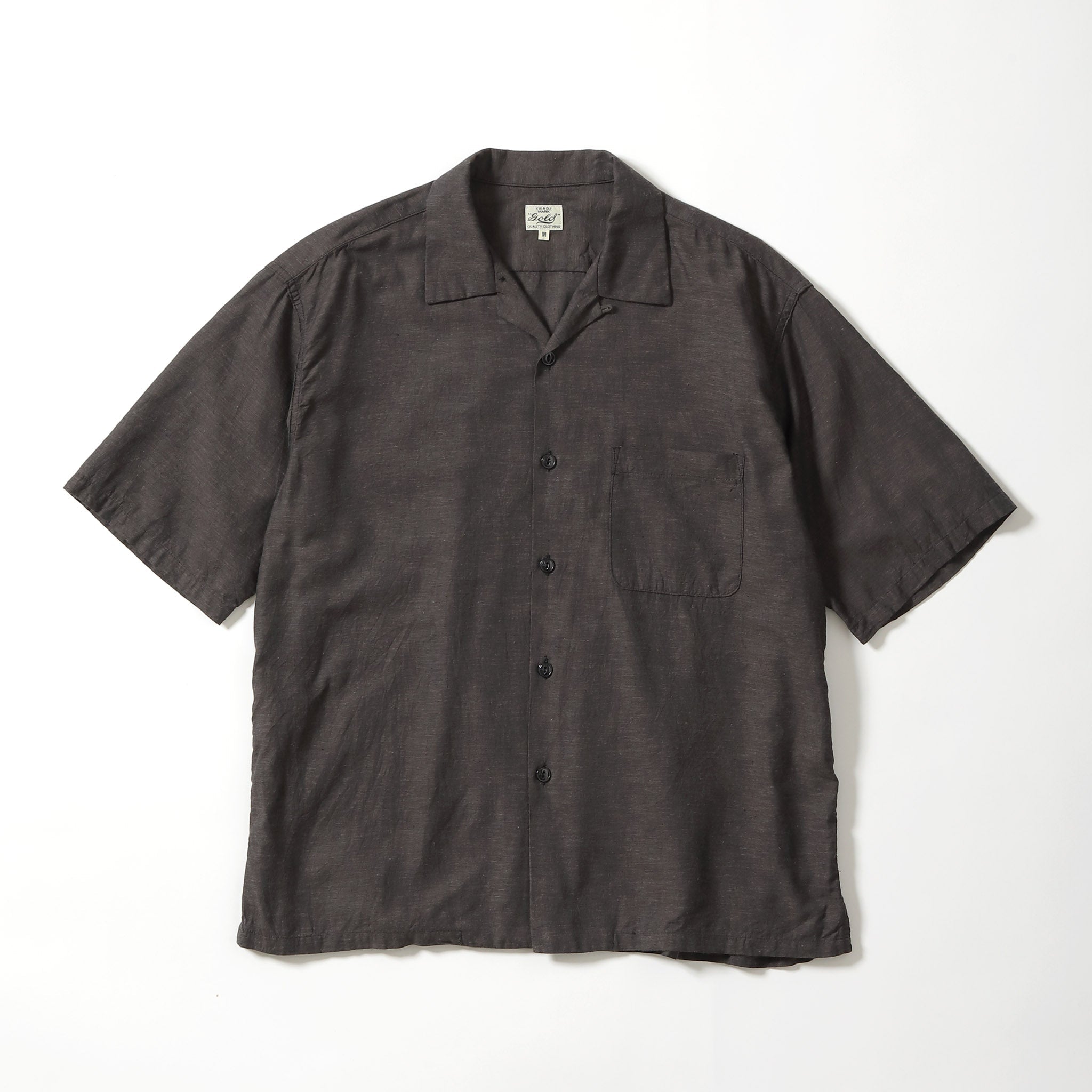 Vat Dye Chambray Open Shirt